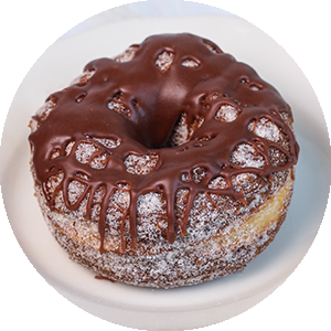 Original Cinnamon Sugar with Chocolate Drizzle Croissant Style