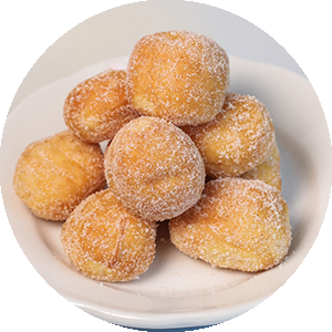 Doughnut Holes - Cinnamon Sugar