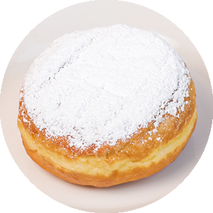 Raspberry Filled Powder Sugar